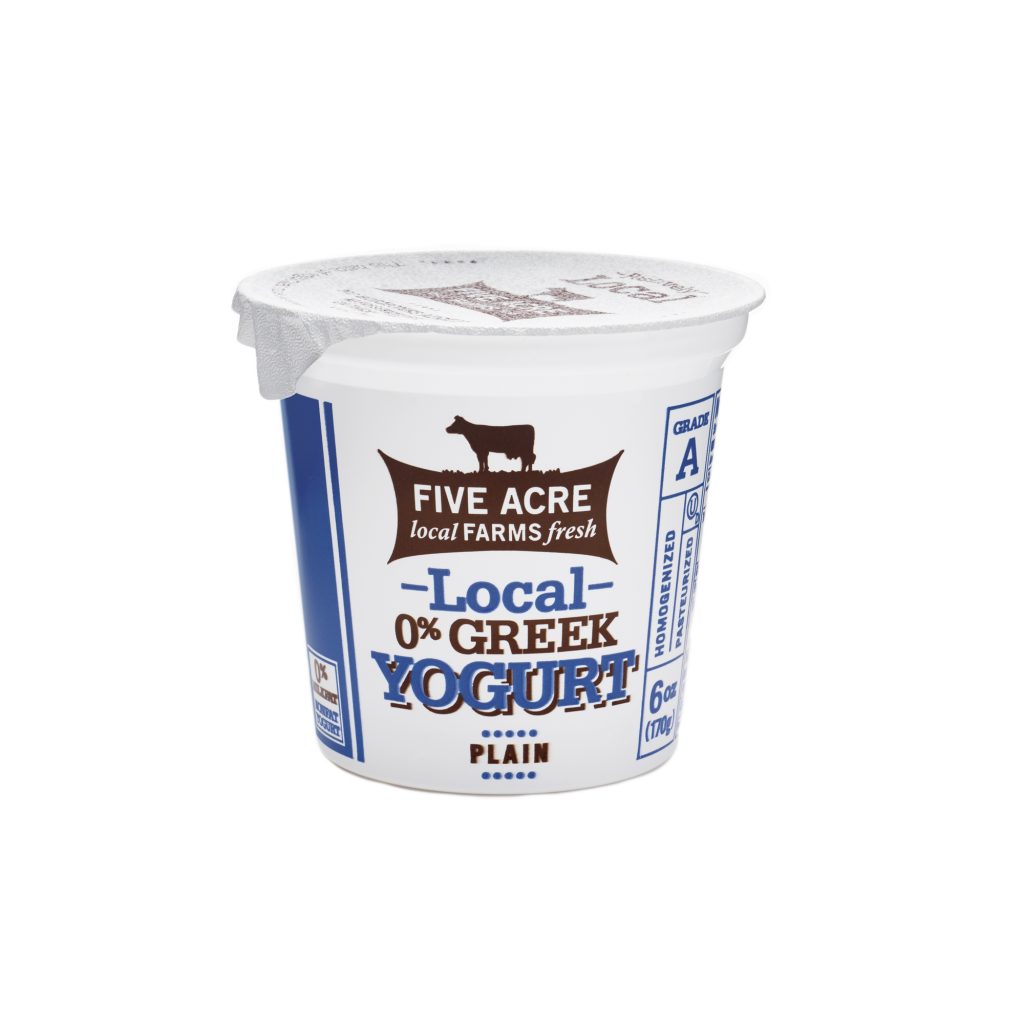 Local Plain 0% Greek Yogurt 6oz.